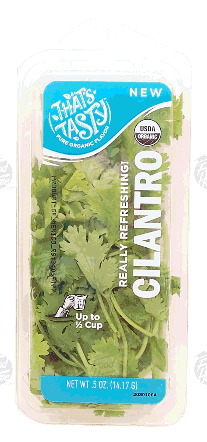 That's Tasty Really Refreshing! cilantro Full-Size Picture